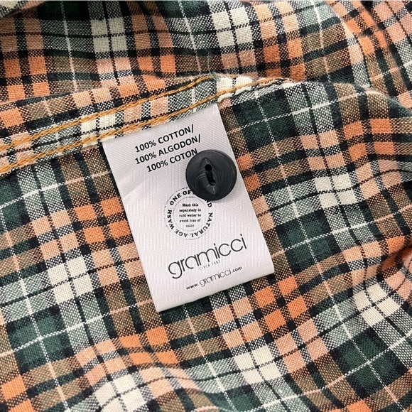 Gramicci Men’s Plaid Button Down Shirt - Picture 15 of 15
